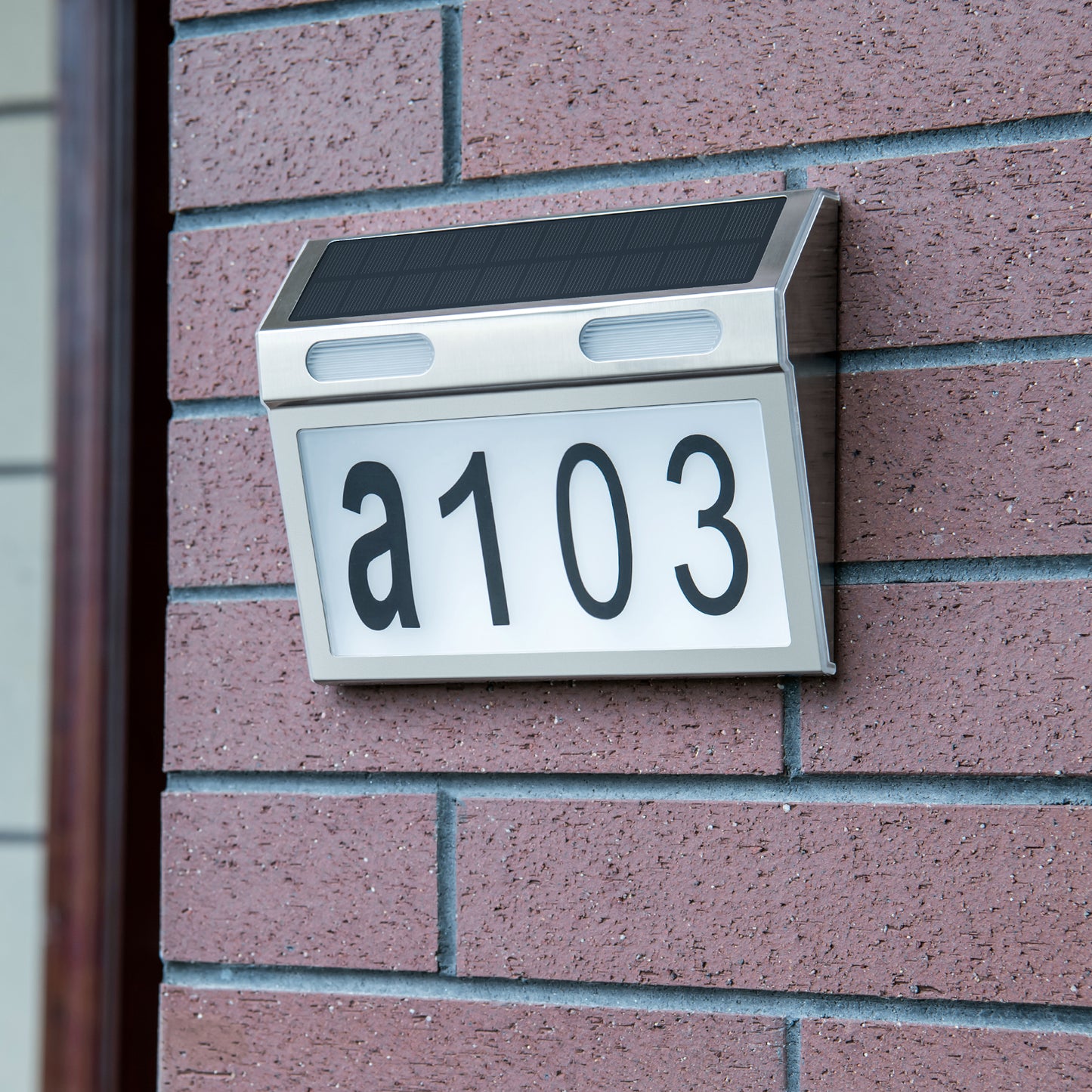 LYTARA Solar House Numbers - Eye-Catching, Long-Lasting, and Easy to Install